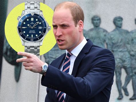 why does prince william wear omega